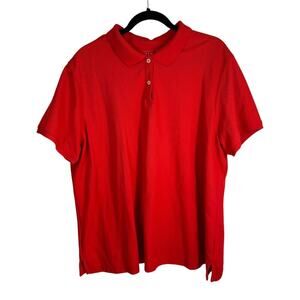 L.L. Bean Red Polo